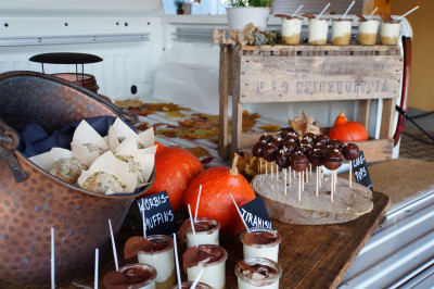 Barista-Catering, verschiedene Desserts